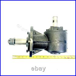 Gearbox 401-0007, Ratio 1147, 1 3/8 Smooth, 1/2 Shear Pin Input, 12 Spline