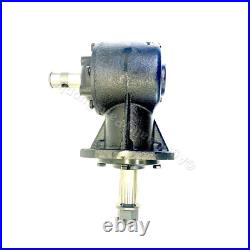 Gearbox 401-0007, Ratio 1147, 1 3/8 Smooth, 1/2 Shear Pin Input, 12 Spline