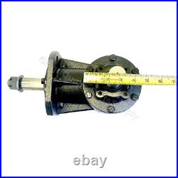 Gearbox 401-0007, Ratio 1147, 1 3/8 Smooth, 1/2 Shear Pin Input, 12 Spline