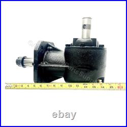 Gearbox 401-0007, Ratio 1147, 1 3/8 Smooth, 1/2 Shear Pin Input, 12 Spline