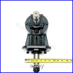 Gearbox 401-0007, Ratio 1147, 1 3/8 Smooth, 1/2 Shear Pin Input, 12 Spline