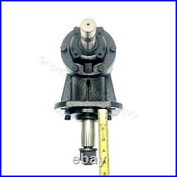 Gearbox 401-0007, Ratio 1147, 1 3/8 Smooth, 1/2 Shear Pin Input, 12 Spline