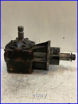 Gearbox 60mm 4-7/8 Shaft 14 Spline, 44mm 4-1/8 Shaft 20 Spline, 6 Bolts