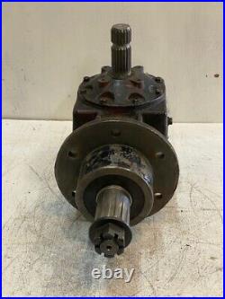 Gearbox 60mm 4-7/8 Shaft 14 Spline, 44mm 4-1/8 Shaft 20 Spline, 6 Bolts