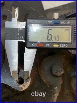 Gearbox 60mm 4-7/8 Shaft 14 Spline, 44mm 4-1/8 Shaft 20 Spline, 6 Bolts