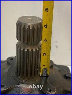 Gearbox 60mm 4-7/8 Shaft 14 Spline, 44mm 4-1/8 Shaft 20 Spline, 6 Bolts