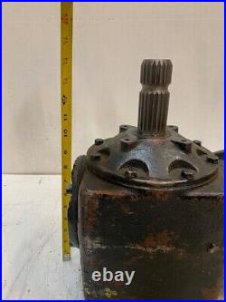 Gearbox 60mm 4-7/8 Shaft 14 Spline, 44mm 4-1/8 Shaft 20 Spline, 6 Bolts