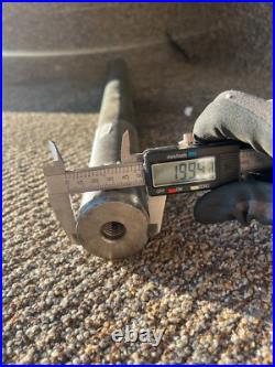 HE310606 Shaft 2 Diameter 39-5/16 Length. 57 Threaded Bore 1.970 Spline Dia