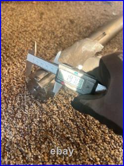 HE310606 Shaft 2 Diameter 39-5/16 Length. 57 Threaded Bore 1.970 Spline Dia