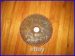 HYDRA-MAC SKID STEER LOADER splined SHAFT GEAR 2100-013 HYDRAMAC