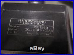 Hardinge CA000014402AG Single Spindle Live Tool Holder 1/2spline drive