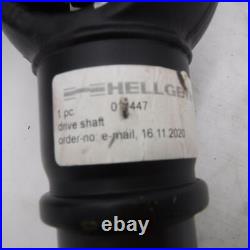 Hellgeth Drive Shaft 011447 14 Long 8 bolt hole end and spline on the other