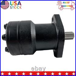 High-Torque Hydraulic Motor 101-1075-009 1'' Splined Shaft 1/2'' NPTF