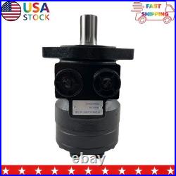 High-Torque Hydraulic Motor 101-1075-009 1'' Splined Shaft 1/2'' NPTF