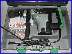 Hitachi DH38YE2 (RECON) 1-1/2 Inch Spline Shank Rotary Hammer, 2 Mode Demolition