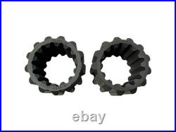 How of 2 Titan Inc Spline Adaptor 14T PN 11637-2645-01 14 Tooth Coupling Adapter