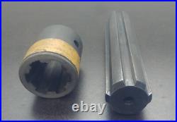 Hub City 6-Tooth Splined Coupling Model 03-32-345 & 6-Tooth Shaft