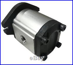 Hydraulic Gear Pump, 20cc/rev, 10.5 gpm @ 2000rpm, 3625psi, Spline Shaft, SAE A