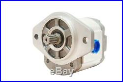Hydraulic Gear Pump 4-19 GPM 13 Tooth Spline Shaft SAE B-2 Bolts CW Aluminium