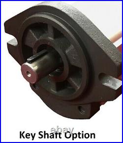 Hydraulic Gear Pump Sizes 0 to 18gpm 3625psi SAEA Flange Spline Key CCW rotation