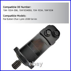 Hydraulic Motor 104-1034-006 For Eaton Char-Lynn 2000 Series 2 Bolt 1-1/4 in 14T
