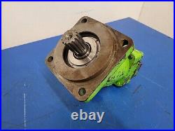 Hydro Leduc MA32 Bent Axis Hydraulic Motor SAE C 14T Splined J498b Rear Ports C