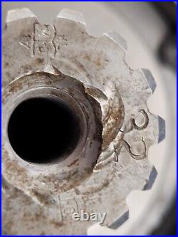 Hydro Leduc MA32 Bent Axis Hydraulic Motor SAE C 14T Splined J498b Rear Ports C