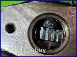 Hydro Leduc MA32 Bent Axis Hydraulic Motor SAE C 14T Splined J498b Rear Ports C