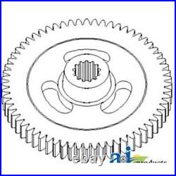 Impeller Gear 64 Teeth 13 Splines Fits John Deere 926 925 930 935 915 920 936