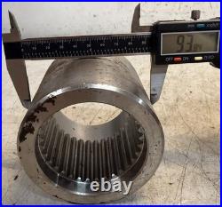 Internal Splined Coupling Muff Sleeve 32 Tooth Internal Profile Power Shaft
