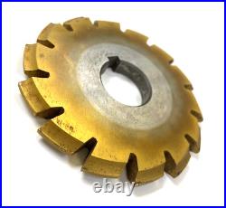 Involute Spline Milling Cutter Fl30-800-8 3 3/4 Od 1 Bore 1/4 Keyway 14 Teeth