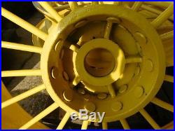 John Deere Unstyled A Tractor 10 Spline Rear Factory Round Spoke Wheel 3131