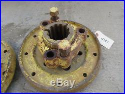 John Deere B 12 spline B1678R hubs - Nine bolt hub set of two