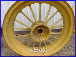 John Deere G Tractor 12 Spline Rear Round Spoke Rims Hc391c 03101