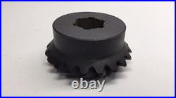 KHK MMS4-20L-Splined Spiral Miter Gear LH Spiral / 6-Teeth Bored to 25mm/30mm