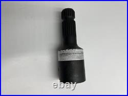 KTI/RAL 0332-00001 Splined Adapter 1-3/8-21 Spline Male x1-3/8-21 SplineFemale