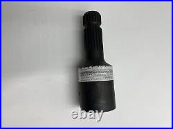 KTI/RAL 0332-00001 Splined Adapter 1-3/8-21 Spline Male x1-3/8-21 SplineFemale