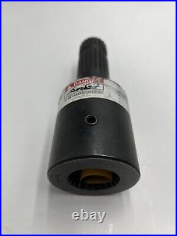 KTI/RAL 0332-00001 Splined Adapter 1-3/8-21 Spline Male x1-3/8-21 SplineFemale