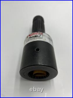 KTI/RAL 0332-00001 Splined Adapter 1-3/8-21 Spline Male x1-3/8-21 SplineFemale