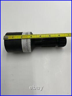KTI/RAL 0332-00001 Splined Adapter 1-3/8-21 Spline Male x1-3/8-21 SplineFemale