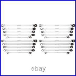 K Tool International 4 Sets of 5 Pc. Metric Double Box Univ Spline 90 Tooth DBM