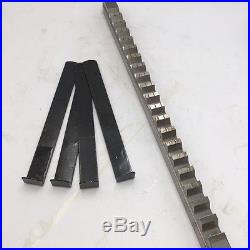 Keyway Broach 5/8 E Push Type HSS Inch Size & Shim Involute Spline Cutter