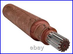 LOT OF 23 Copper Coated Drive Motor Shafts 13 T Spline 5-1/4 X 0.875 Diameter