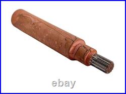 LOT OF 23 Copper Coated Drive Motor Shafts 13 T Spline 5-1/4 X 0.875 Diameter