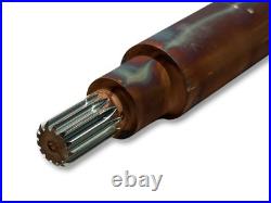 LOT OF 23 Copper Coated Drive Motor Shafts 13 T Spline 5-1/4 X 0.875 Diameter