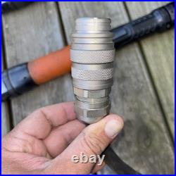 Lot Of 5 Cleco 48EAE90AH4 Transducer Nutrunners With 301903-6M Connector Cables