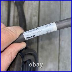 Lot Of 5 Cleco 48EAE90AH4 Transducer Nutrunners With 301903-6M Connector Cables