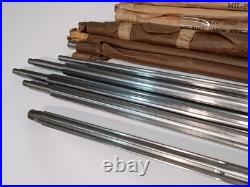 Lot of 19 Assorted Windamatic Splined Shafts 3/4 in 5/8 in, 14.5 in 30.5 in L