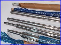 Lot of 19 Assorted Windamatic Splined Shafts 3/4 in 5/8 in, 14.5 in 30.5 in L