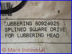 Lubbering 80924925 Splined Square Drive For Head (Pack of 3)